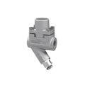 Watson McDaniel BM300 Series Bi-Metallic Thermostatic Steam Trap (Repairable), Standard With Internal Strainer & Blowdown Valve, Forged Carbon Steel, 320 Psi, 1/2