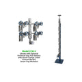 Watson McDaniel CCMVS Series Condensate Collection Manifolds With Isolation Valves & Siphon Tube, Forged Carbon Steel Body, 825 PSIG, 12 Branches, 3/4