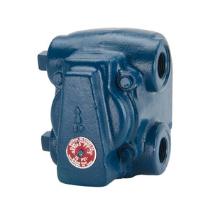 1" Watson McDaniel FT4-015-14-N Float & Thermostatic Steam Trap, Cast Iron Body, 15 PSIG PMO, 9/32" Orifice, NPT