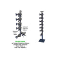 Watson McDaniel SDM-812N-13N13N Steam Distribution Manifolds, Forged Carbon Steel Body, 825 PSIG, 8 Branches, NPT