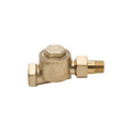 Watson McDaniel TS25B Series Radiator Steam Trap With Straight-Thru (In-Line), Brass Body, 25 PSIG, In-Line Repairable, 1/2