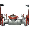 Watts 774 Series, Lead-Free Stainless Steel, Double Check Valve Assembly Backflow Preventer, Domestic OSY Gate Valve Shutoff, Short Lay Length