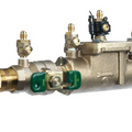 Watts LF007 Series, Lead-Free Cast Copper Silicon Alloy, Double Check Valve Backflow Preventer Assembly with Quarter Turn Ball Valve Shutoff, Strainer, Single Top Entry, Freeze Sensor