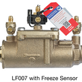 Watts LF007 Series, Lead-Free Cast Copper Silicon Alloy, Double Check Valve Backflow Preventer Assembly with Quarter Turn Ball Valve Shutoff, Single Top Entry, Freeze Sensor