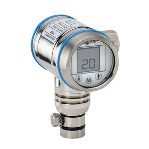 NOSHOK PTI20 Series Intelligent Industrial Pressure Transmitter PTI20-145PSIG-1-43-79-71-TC, Min. Span 29 psi, Max. Span 145 psi, 1" Flush PMC, PG9 Cable Gland, Transparent Cover