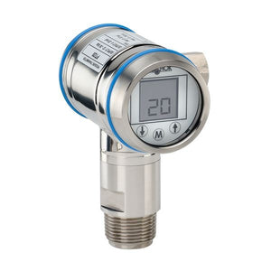 NOSHOK PTI20 Series Intelligent Industrial Pressure Transmitter PTI20-1150PSIG-1-1-73-25, Min. Span 290 psi, Max. Span 1,160 psi, 1" MNPT Flush, M12 x 1 4 Pin