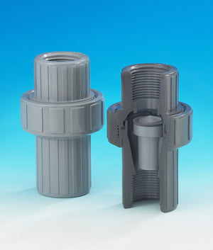 1" Plast-O-Matic ARV100EPS-CP - CPVC Body, EPDM Seat, Socket End, Air Release Valve
