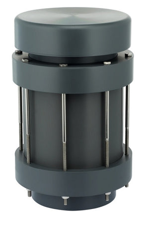 4" Plast-O-Matic VBS400EPS-CP - CPVC Body, EPDM Seat, Socket, Vacuum Breaker