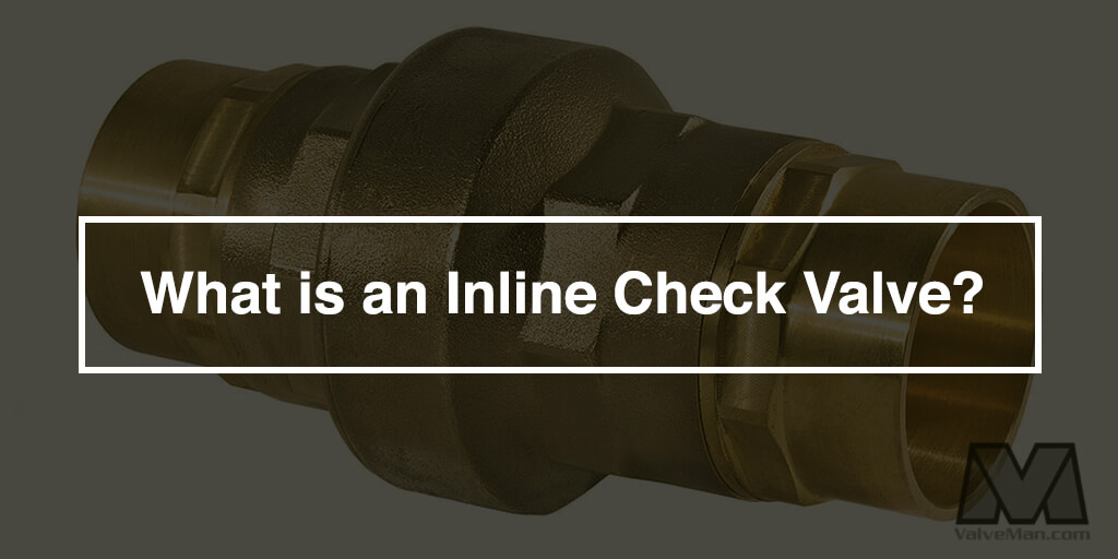 Image of an Inline Check Valve
